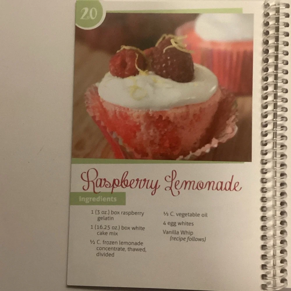 Poke Cakes Cookbook  Blue and White Cover